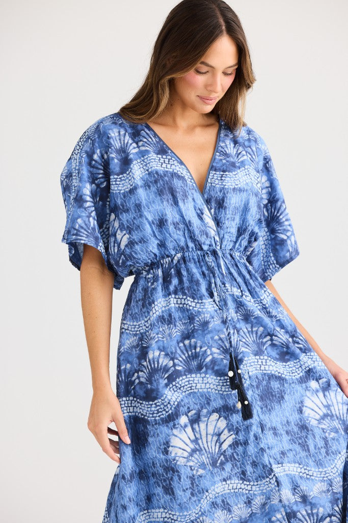 Sandbar Dress in Ocean Clam