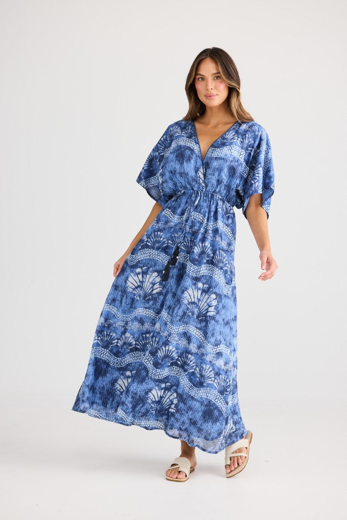 Sandbar Dress in Ocean Clam