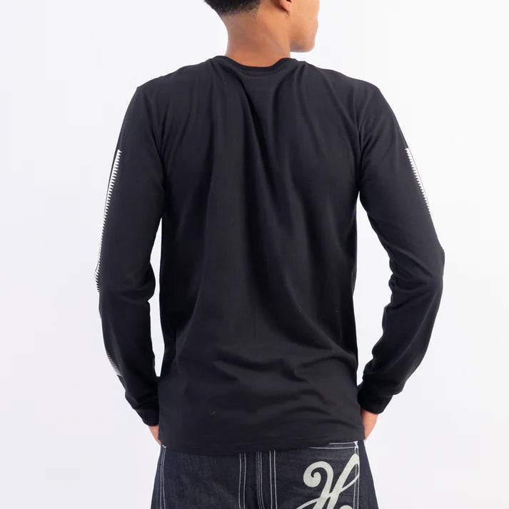 Ziggy Long Sleeve Tee in Black