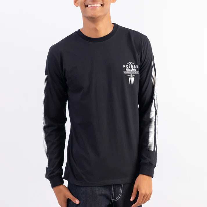 Ziggy Long Sleeve Tee in Black