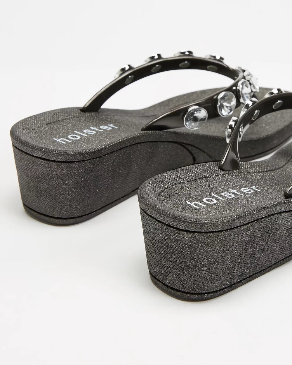 Neptune Wedge in Black