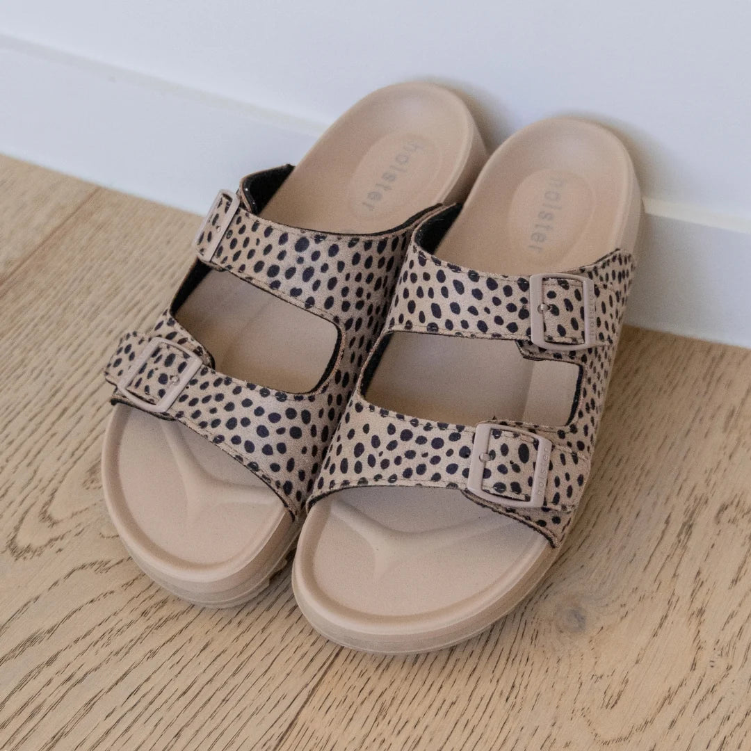 Stride Sandal in Cheetah