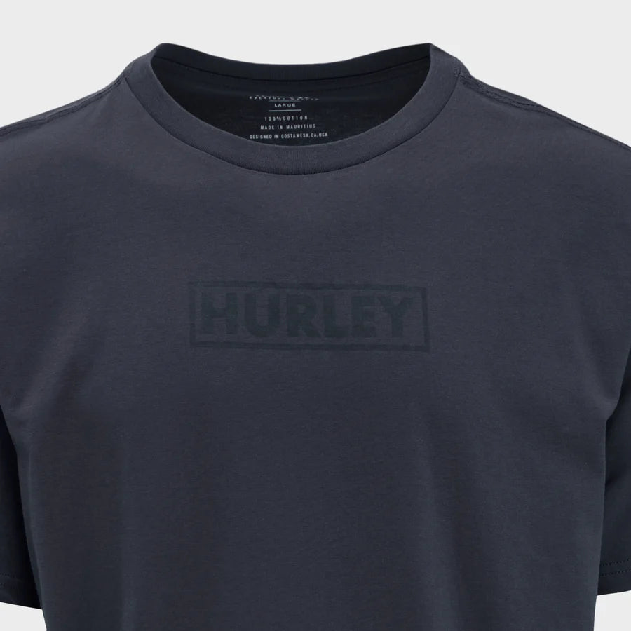 Boxed in Tee in French Navy