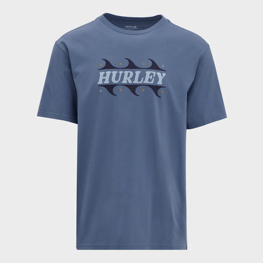 Just Swell SS Tee in Vintage Blue