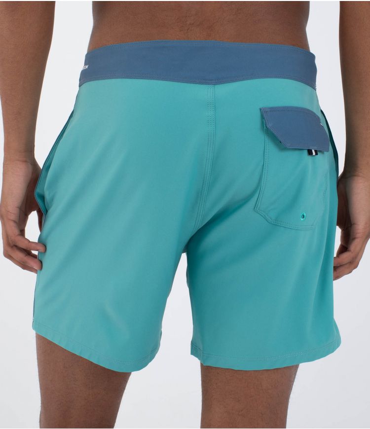 Phantom Eco Sessions 16" Boardshorts in Broken Jade