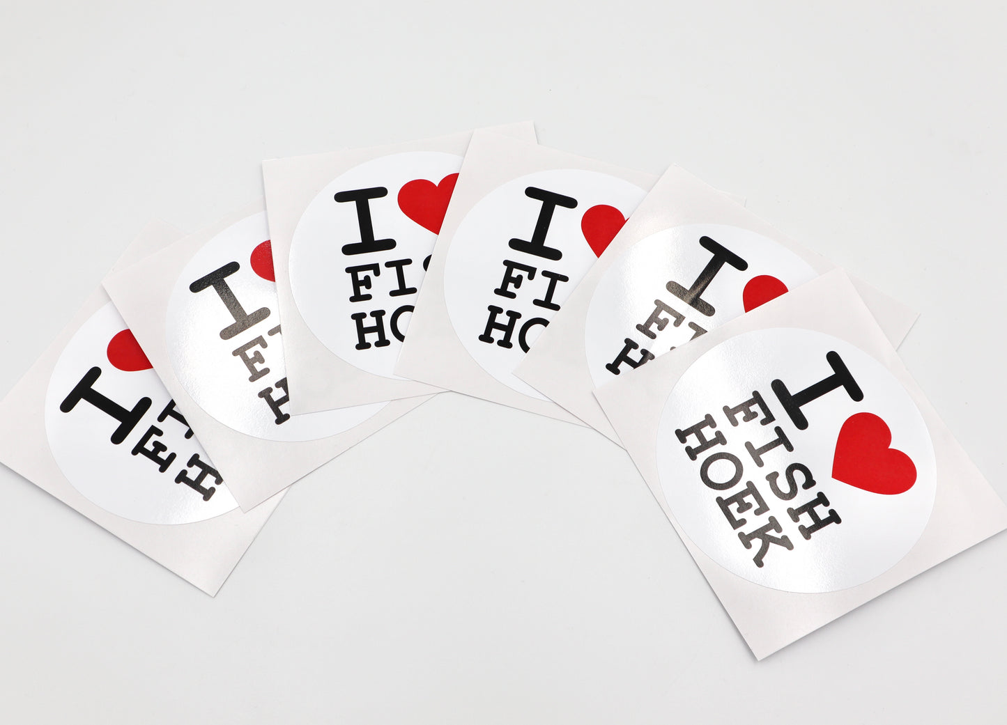I ♡ Fish Hoek Licence Disc Sticker