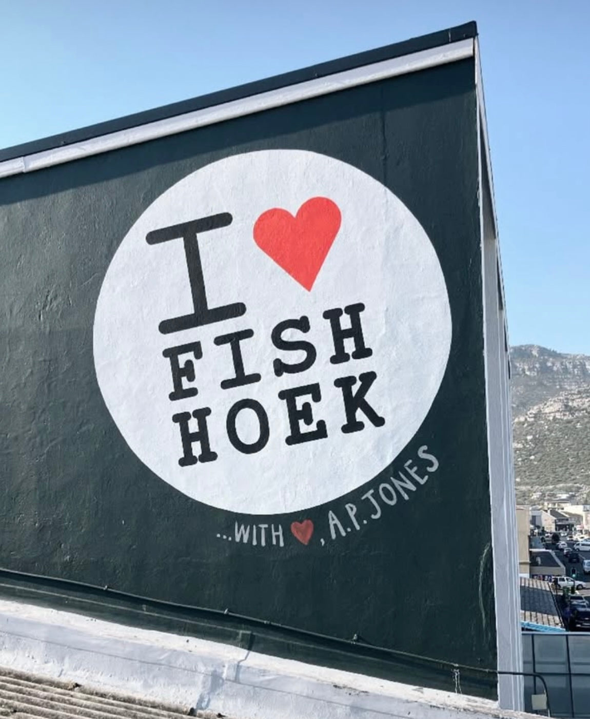 I ♡ Fish Hoek Licence Disc Sticker