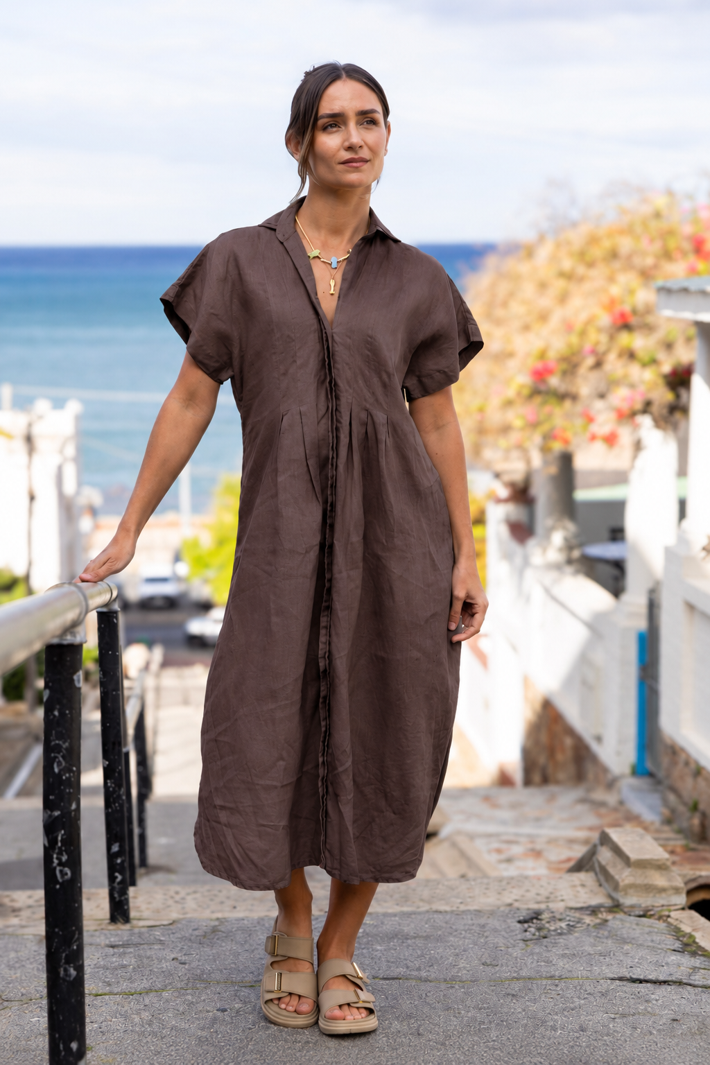 Dreamy Dress in Chocolate