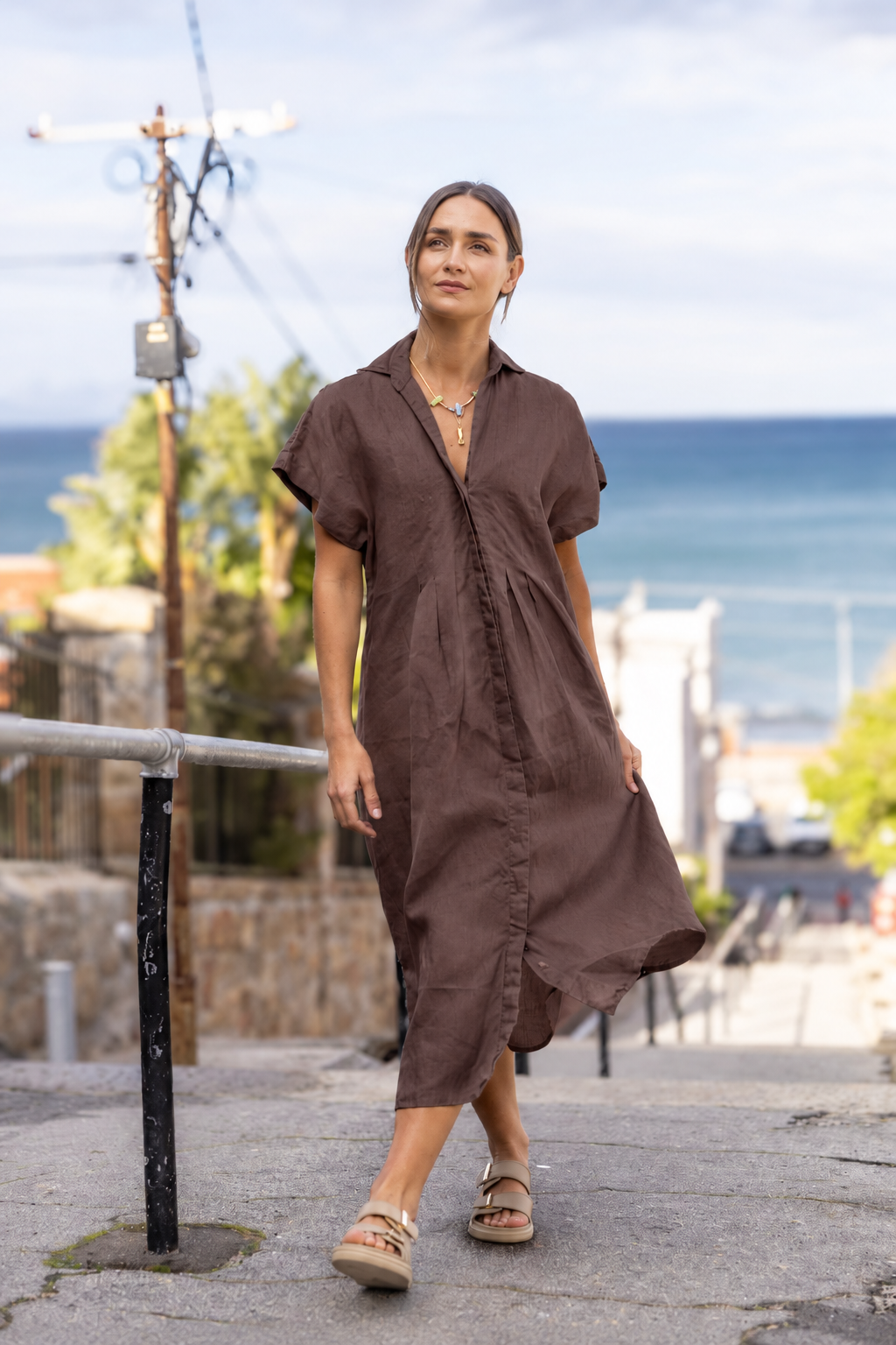 Dreamy Dress in Chocolate