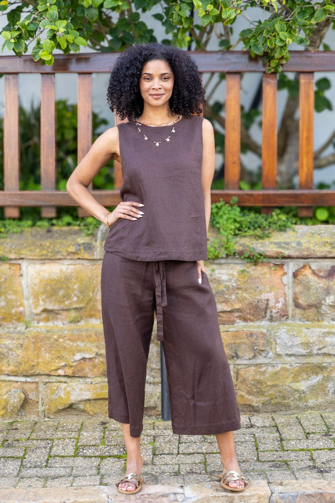 Josephine Cami in Chocolate