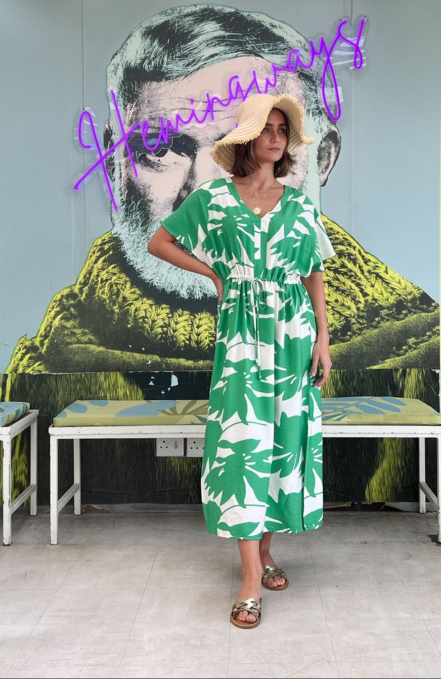 Holiday Dress in Green