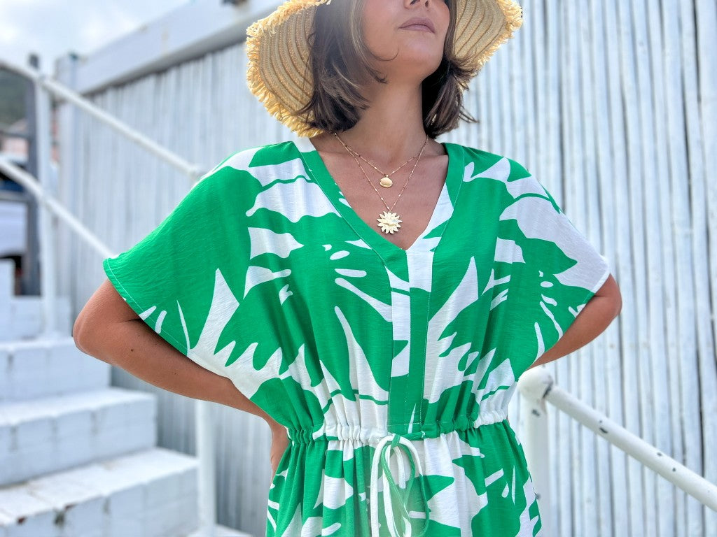 Holiday Dress in Green