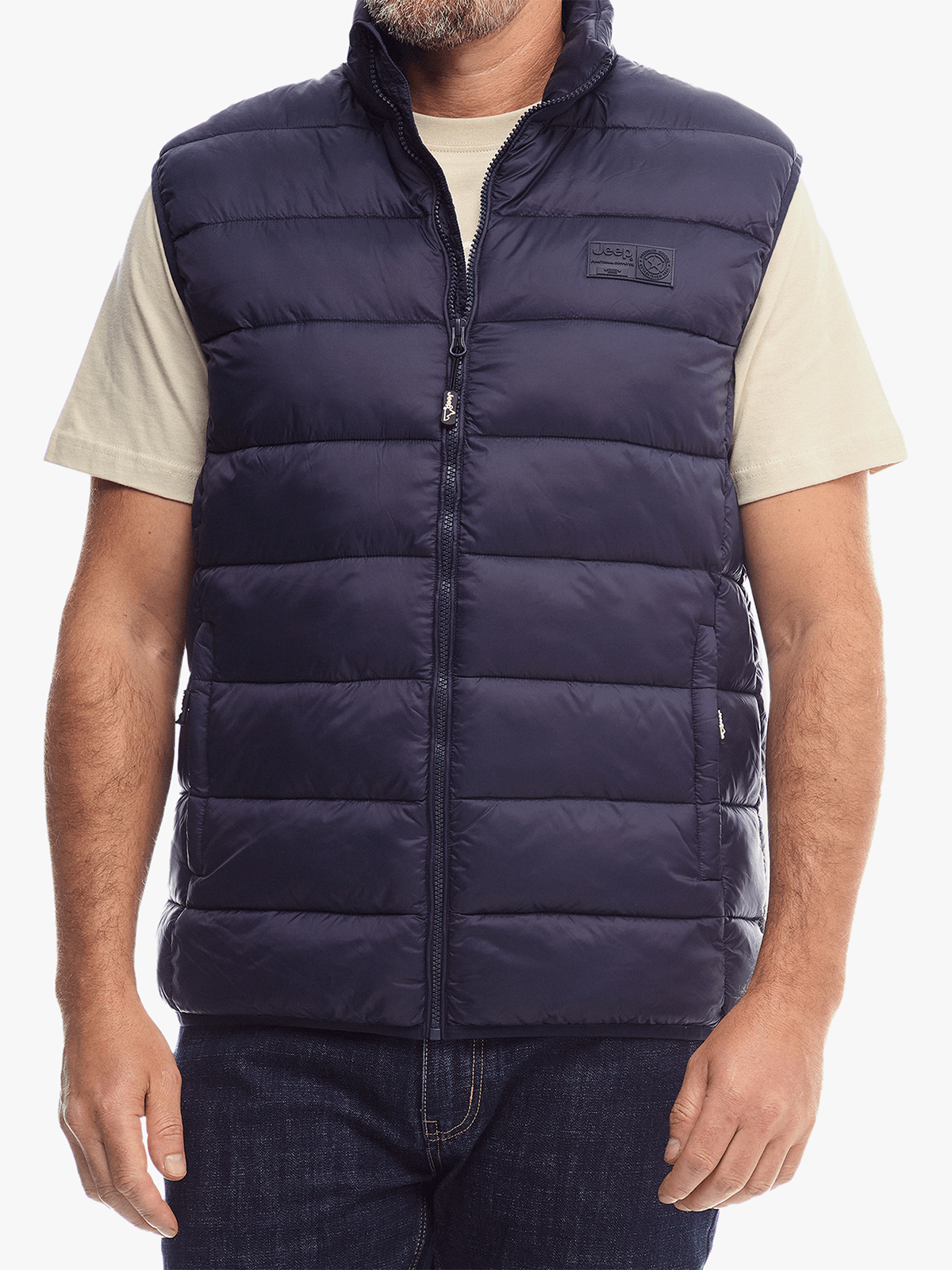 Jeep Core Sleeveless Puffer Jacket | Shop AP Jones Online Now