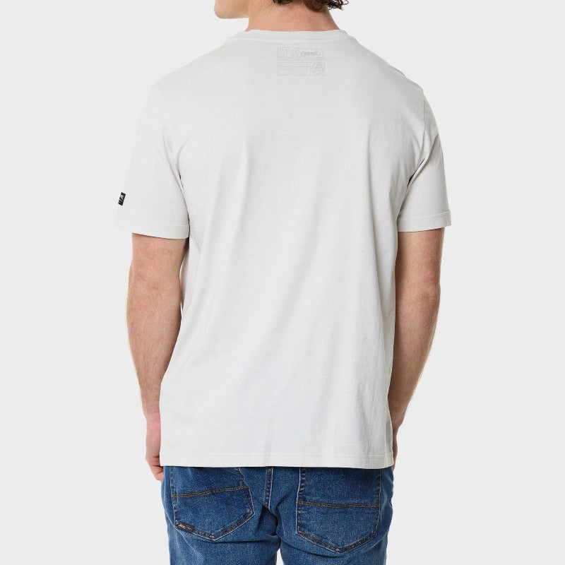Jeep American Icon Fashion Tee in Light Grey
