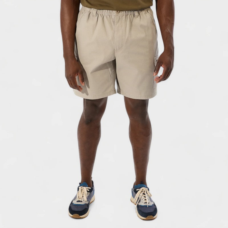 Hurricane 21cm Cargo Shorts in Khaki