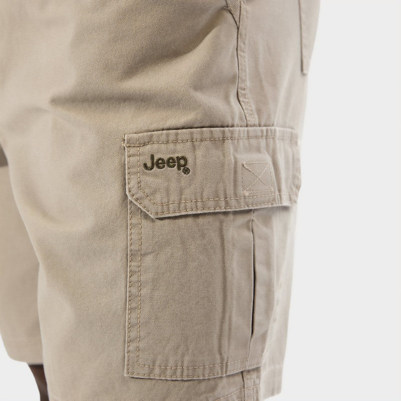 Hurricane 21cm Cargo Shorts in Khaki