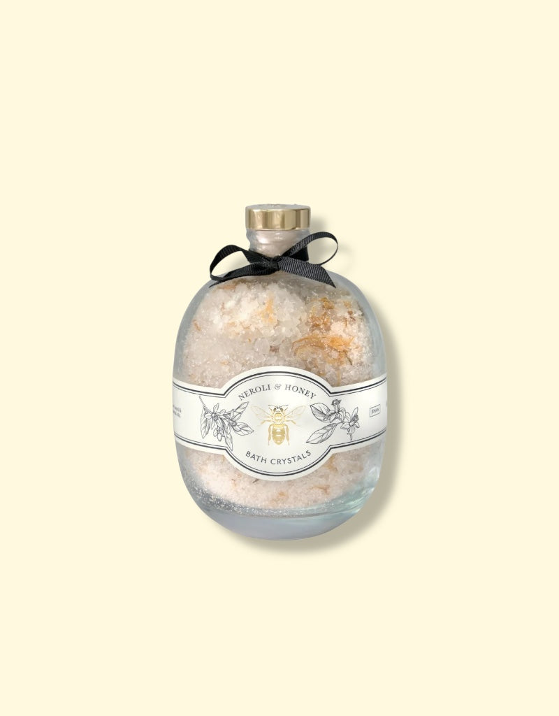 Bee Neroli & Honey Bath Crystals