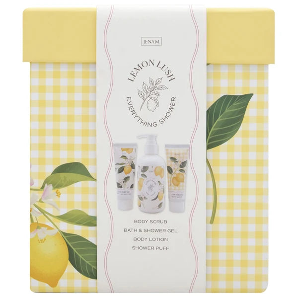 Lemon Lush Everything Shower Set
