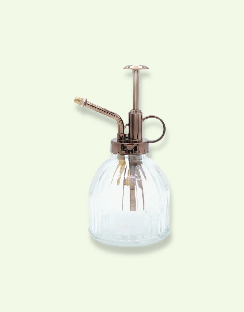 Life In The Garden Glass Watering Spray Bottle