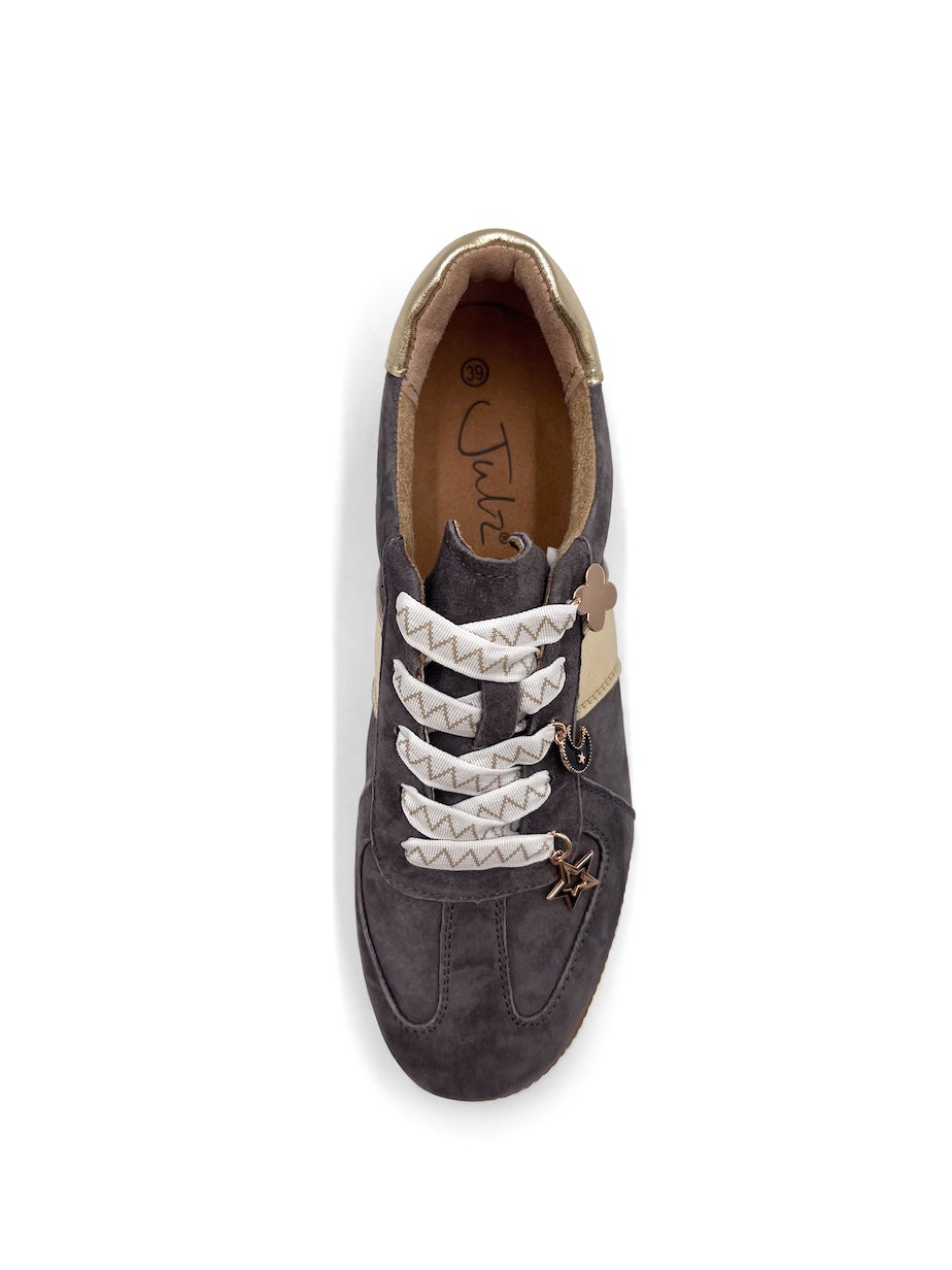 Hazel Suede Sneaker in Moca Moose