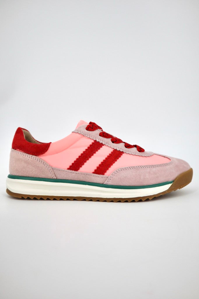 Astrid Sneaker in Dash Coral