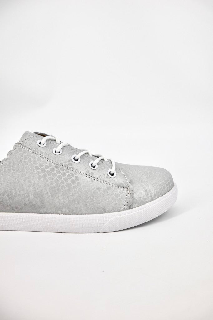 Chloe Slip On in Soft Grey Animal