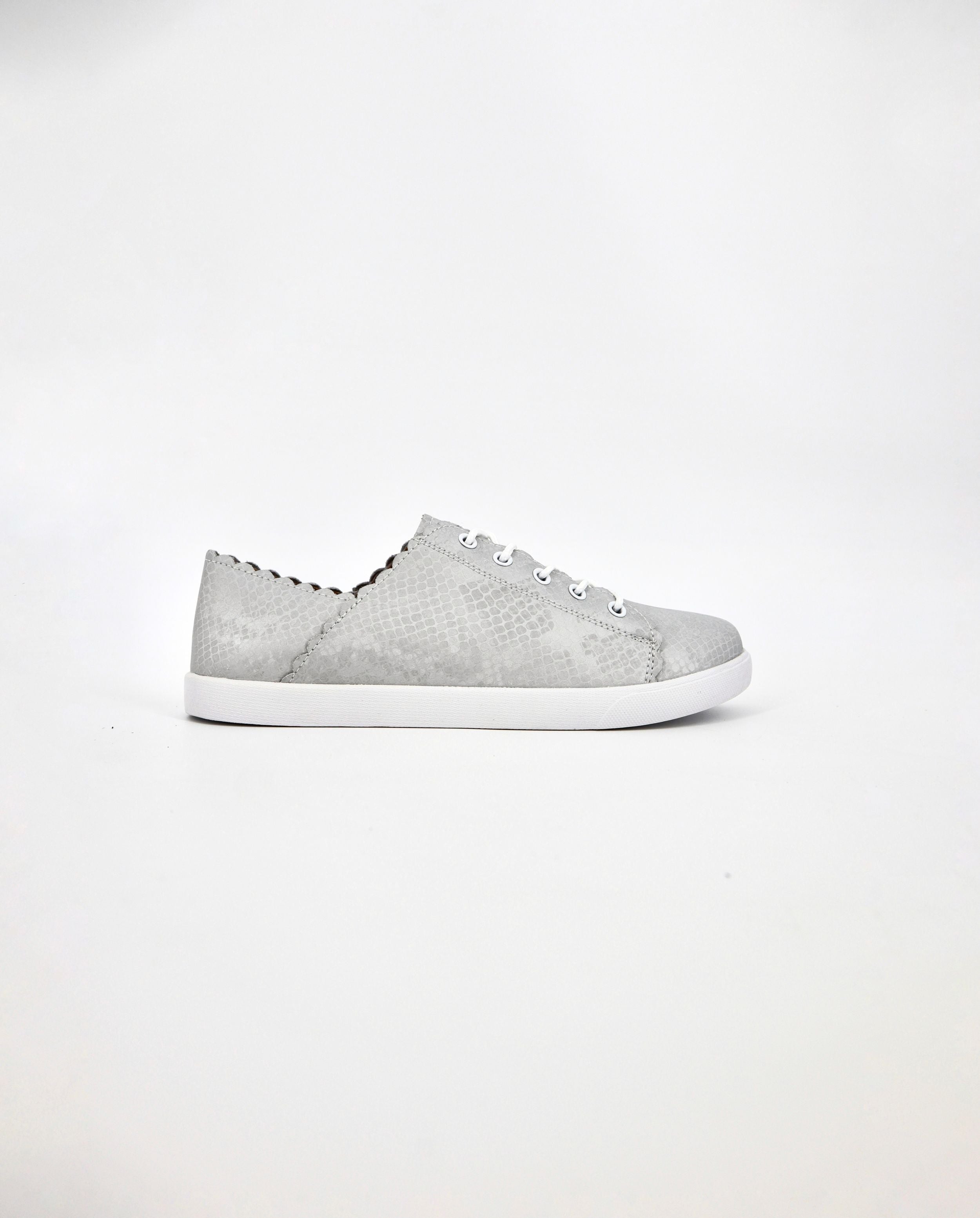 Chloe Slip On in Soft Grey Animal