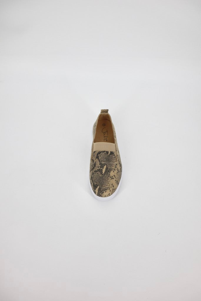 Fran Slip On in Walnut Snake
