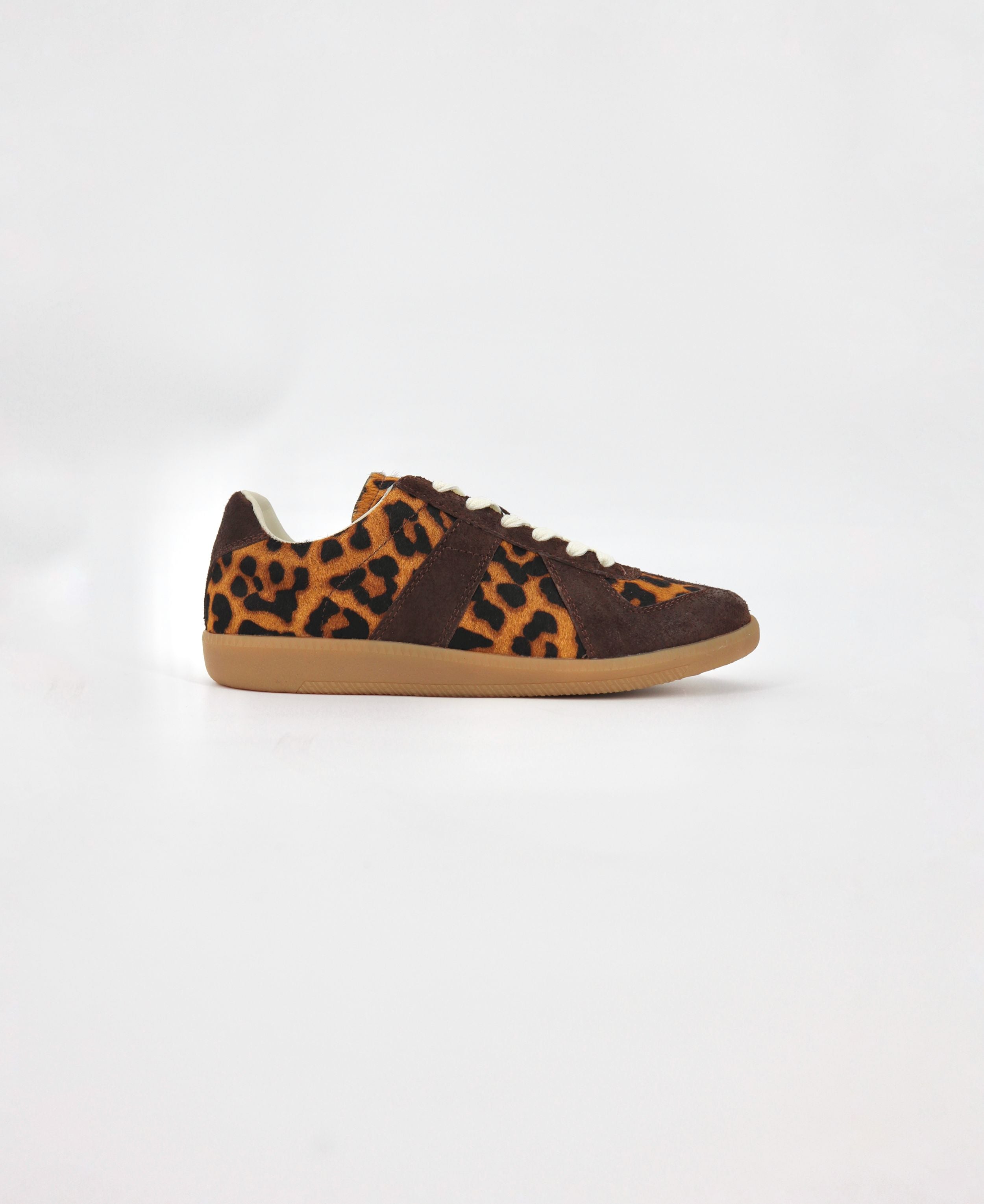 Portofino Sneaker in Leopard / Chestnut