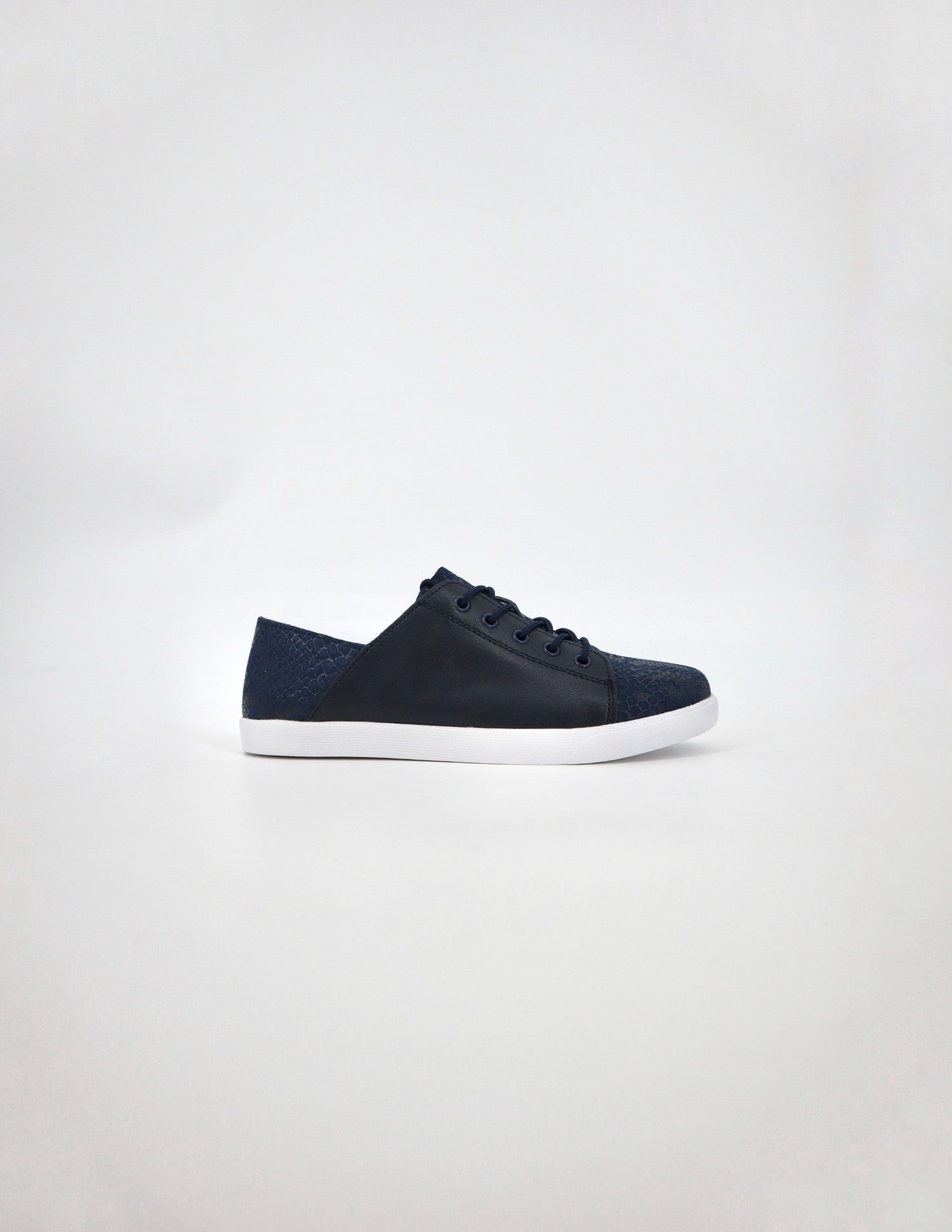 Vicki Sneaker in Navy Snake