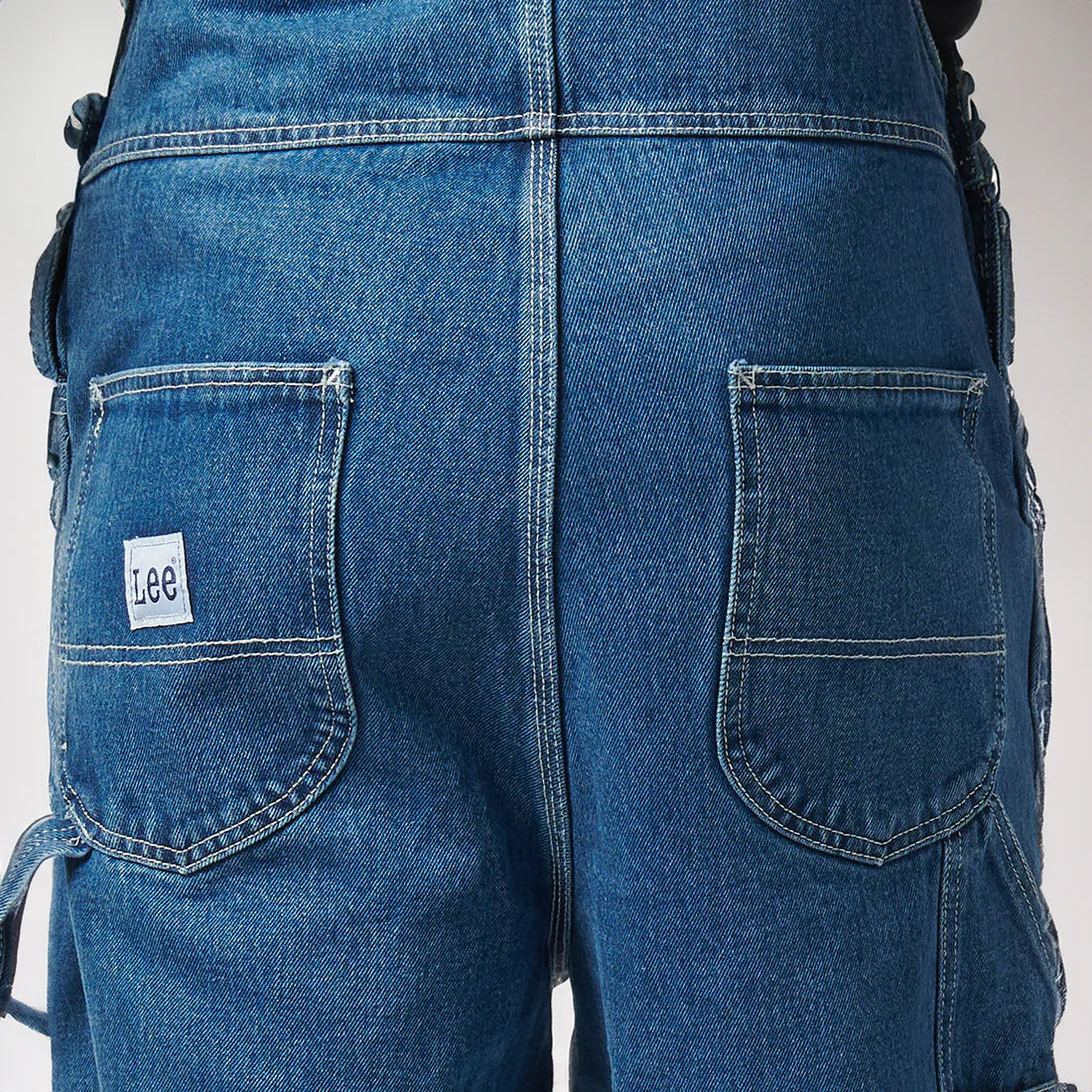 Denim Dungaree's in Mid Shade