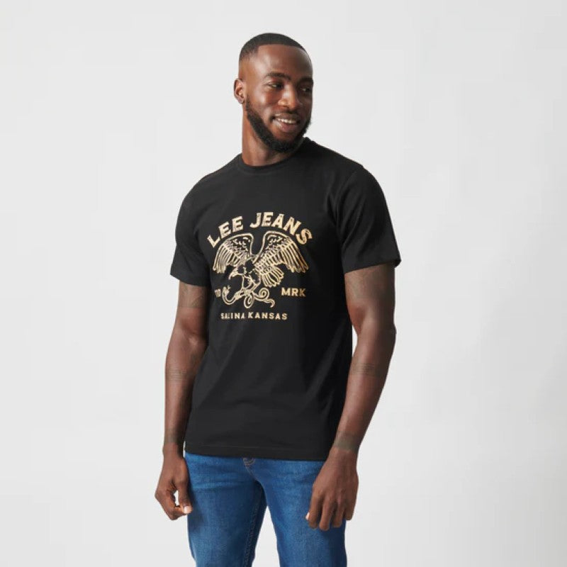 Kansas Bold SS Tee in Black