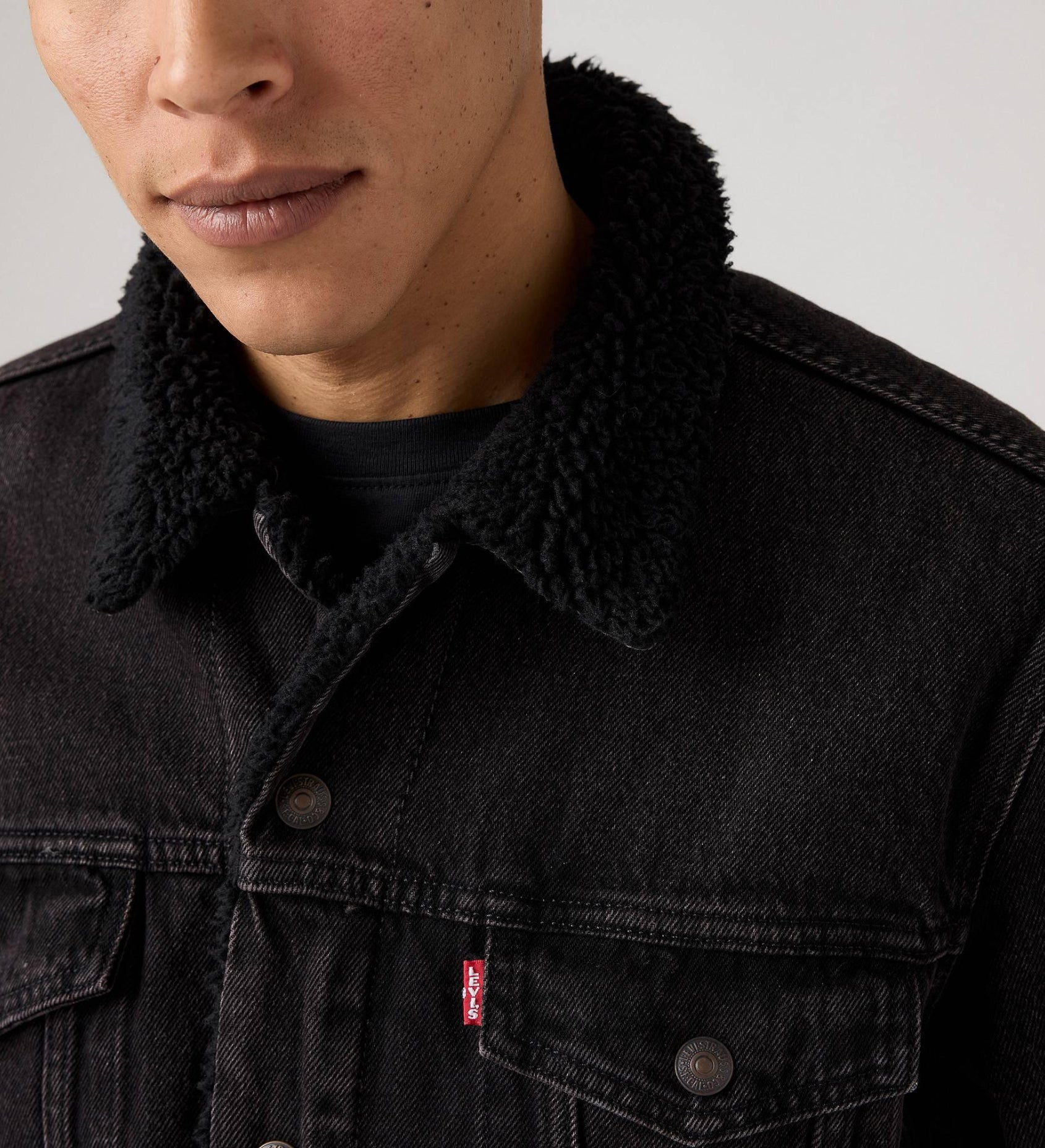 Type 3 Sherpa Jacket in Built To Last Black