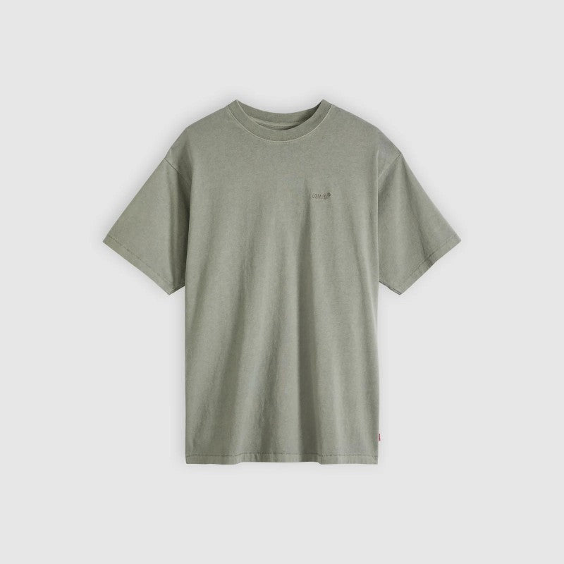 Red Tab Vintage Tee in Mulled Basil
