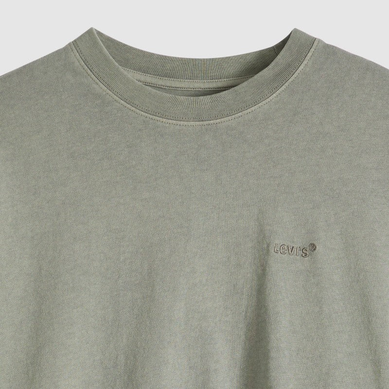 Red Tab Vintage Tee in Mulled Basil