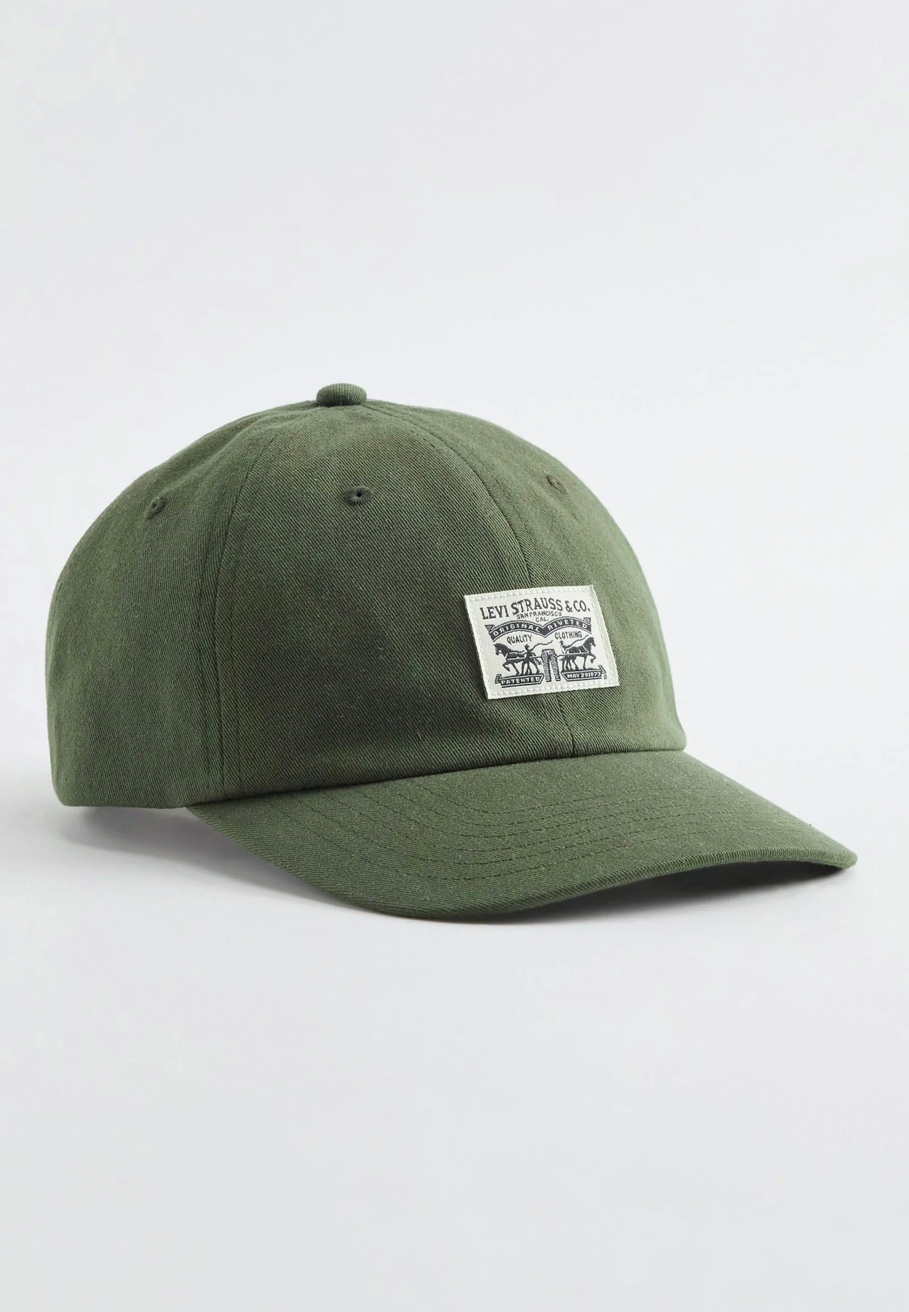 Relaxed Dad Heritage Cap in Dark Green