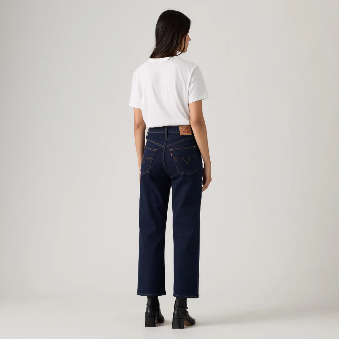 Ribcage Straight Ankle Jean in Woah What