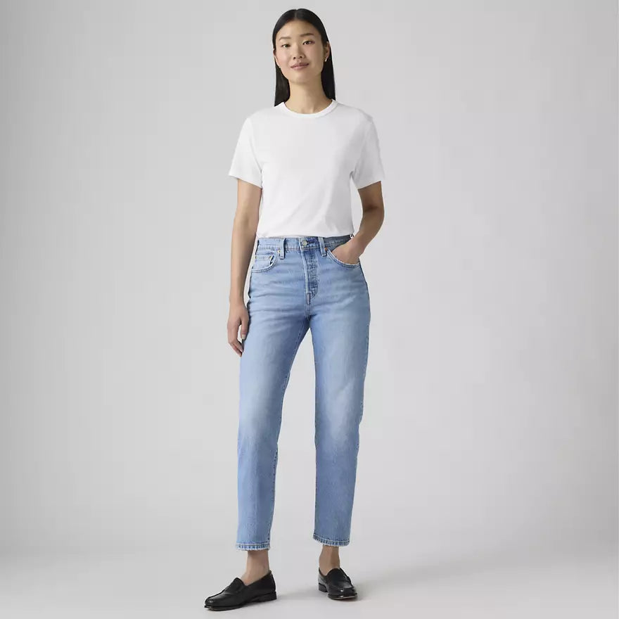 W 501 Crop Jean in No Referee