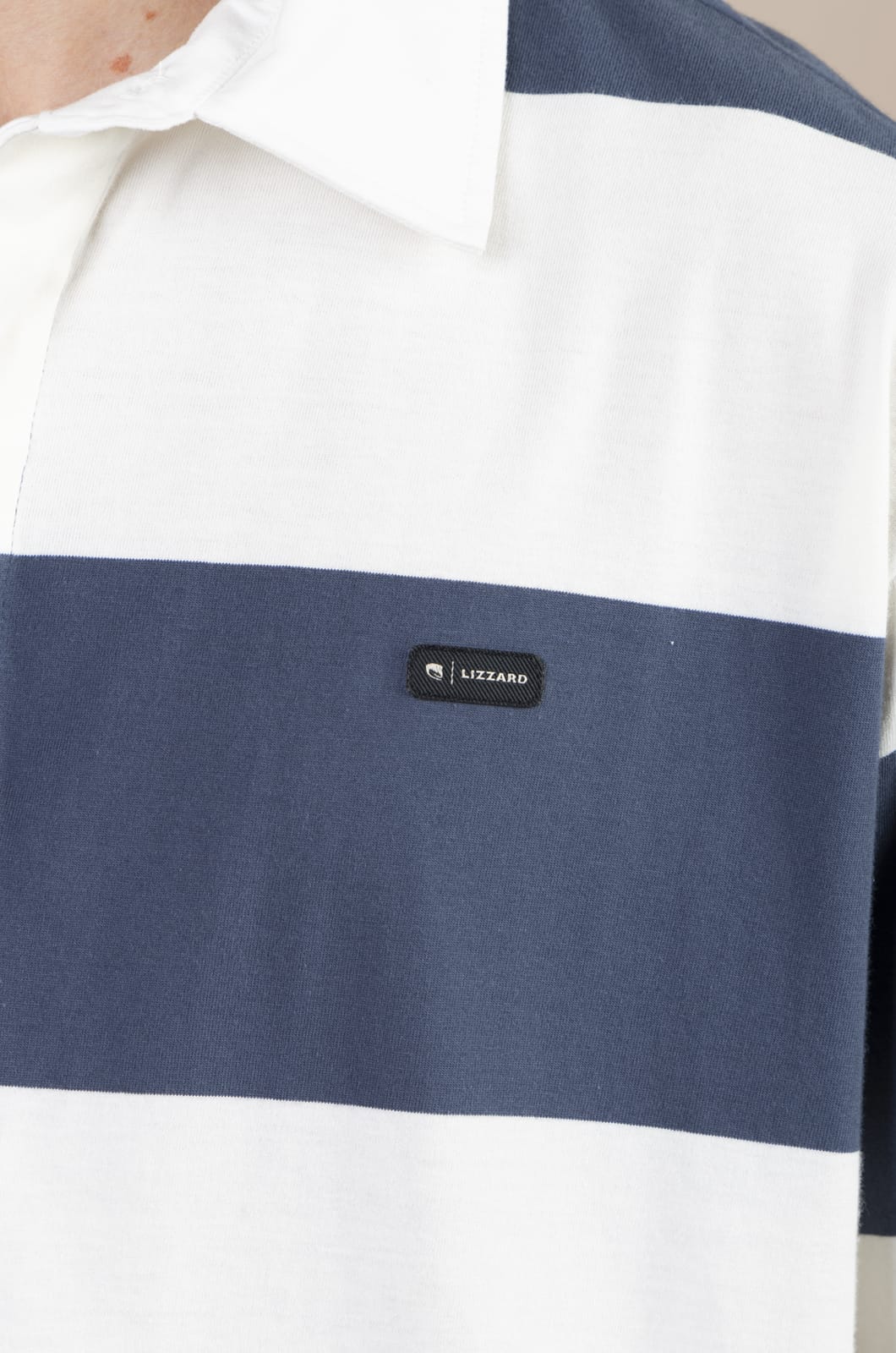 Amster SS Polo in Thick Stripe