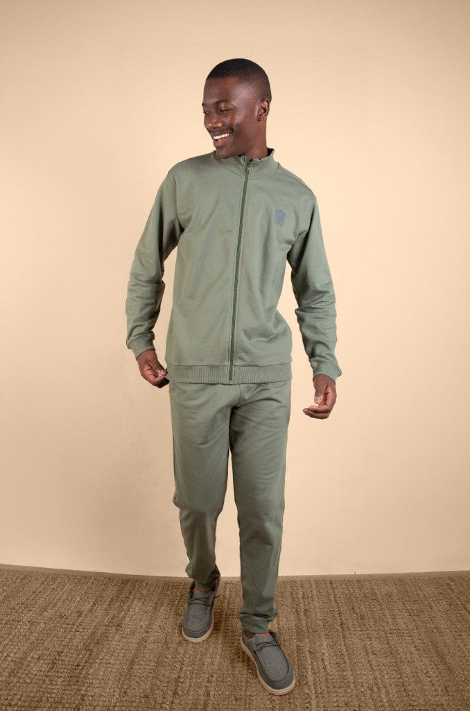 Aviothic Zip Through in Olivine