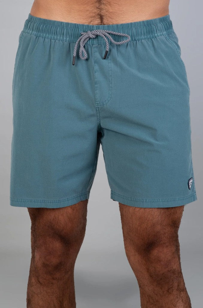 Banner Boardshort in Smoke Blue