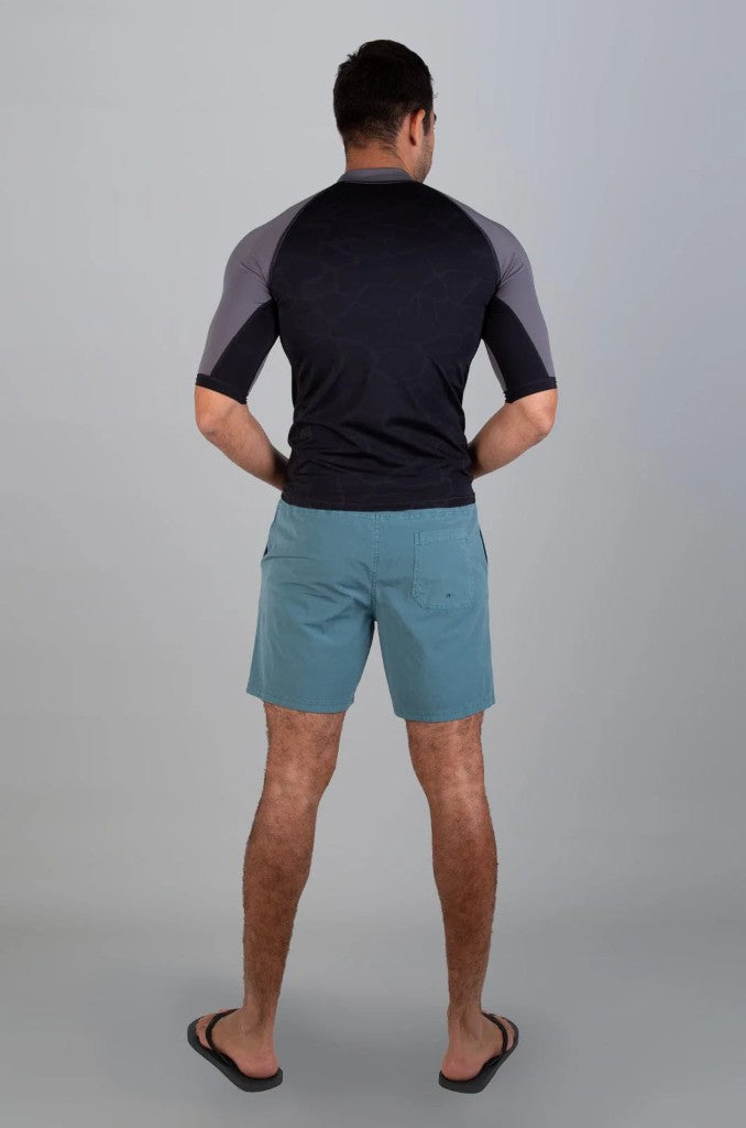 Banner Boardshort in Smoke Blue
