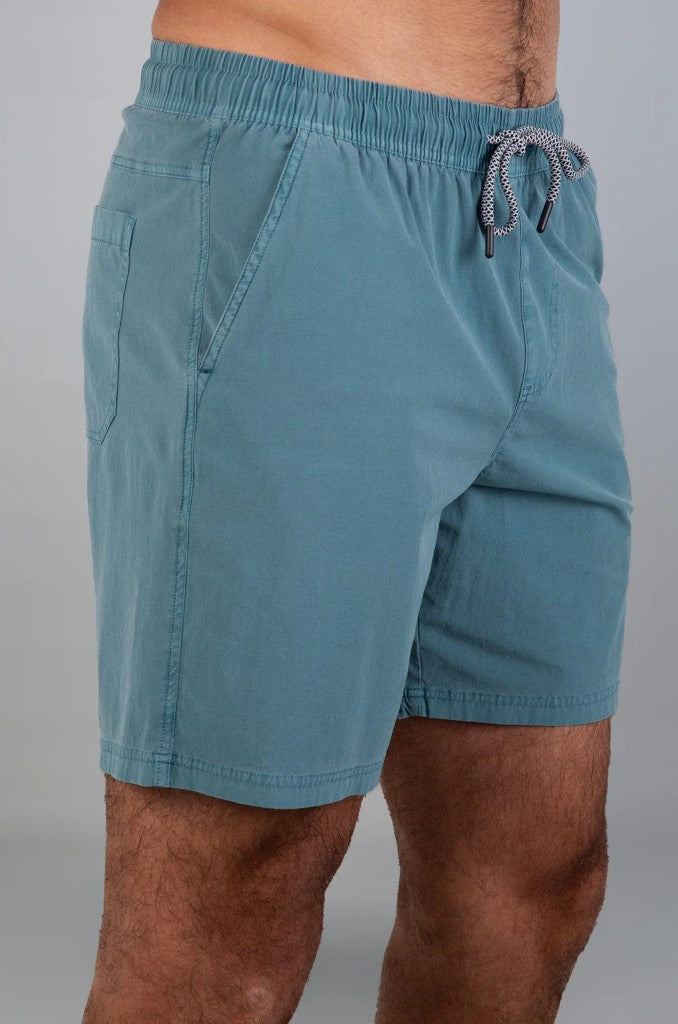 Banner Boardshort in Smoke Blue