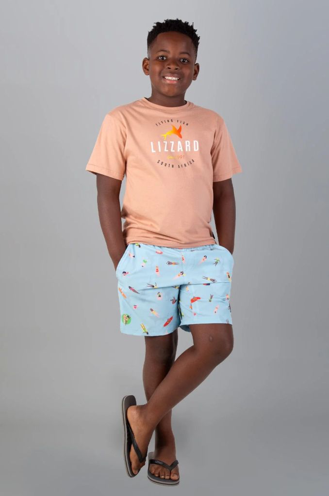 Boys Verte Boardshort in Jaws
