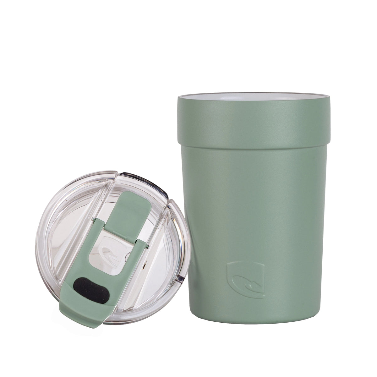 Ceramic Inner Travel Cup in Basil / 360ml