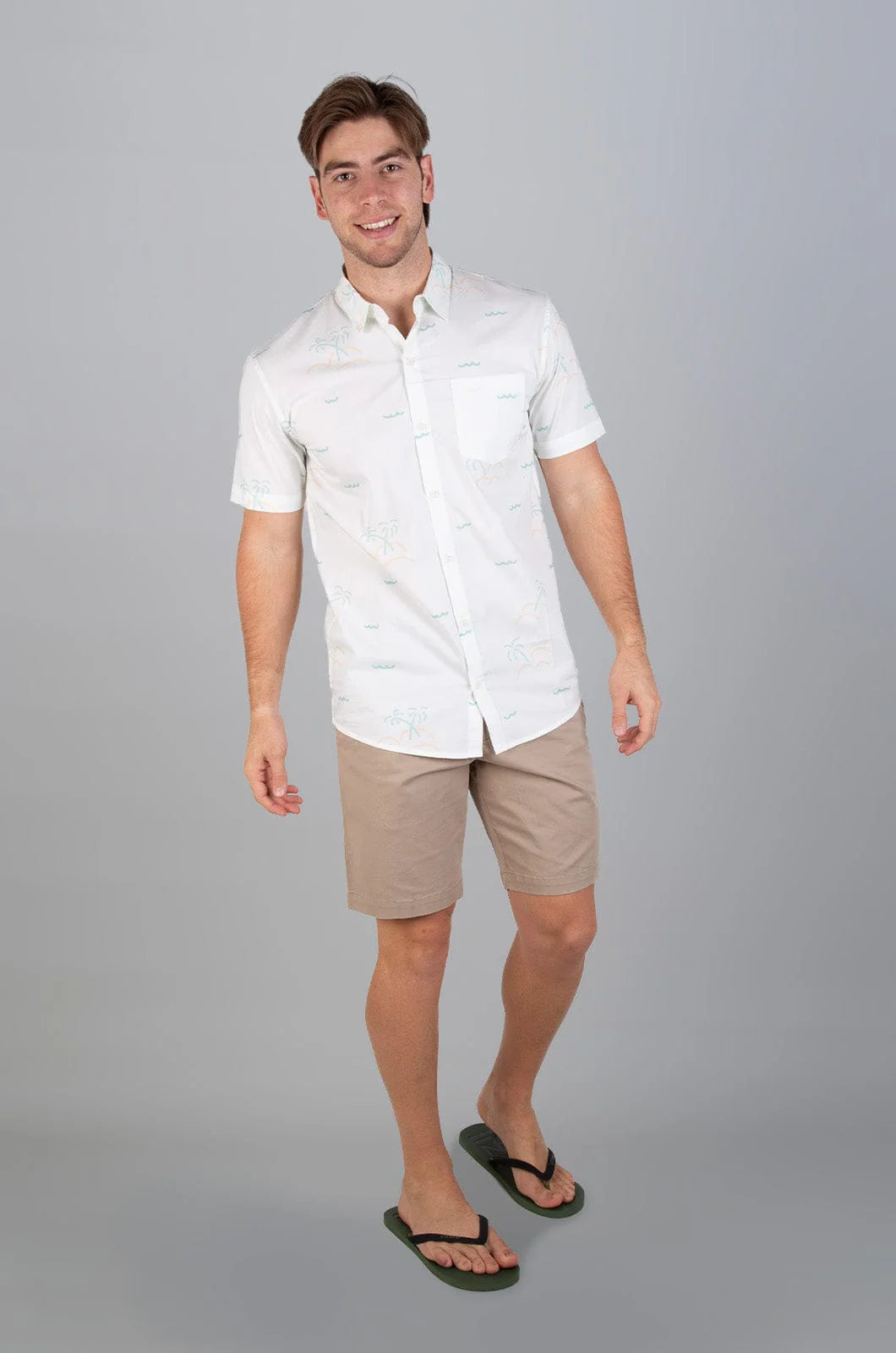 Endolito Woven Shirt in Cannoli Cream