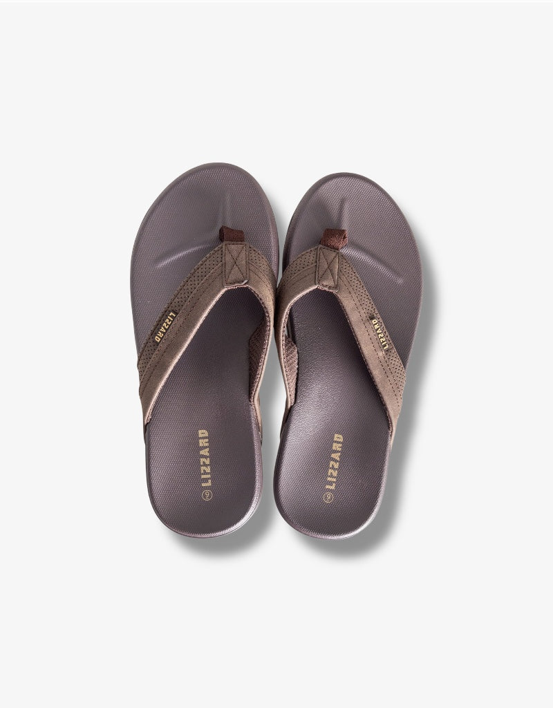 Lizzard Jubal Sandal in Brown | Shop AP Jones Online Now