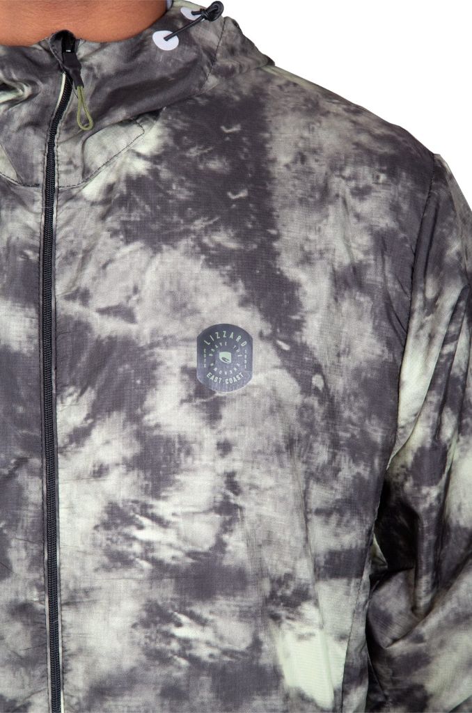 Kean Pocketable Parka in Tie Dye