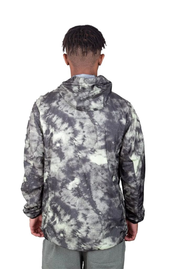 Kean Pocketable Parka in Tie Dye