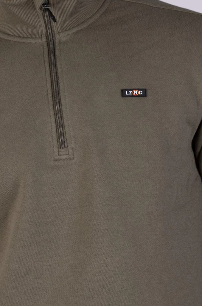 Obliq 1/3 Zip Pullover in Deep Depths